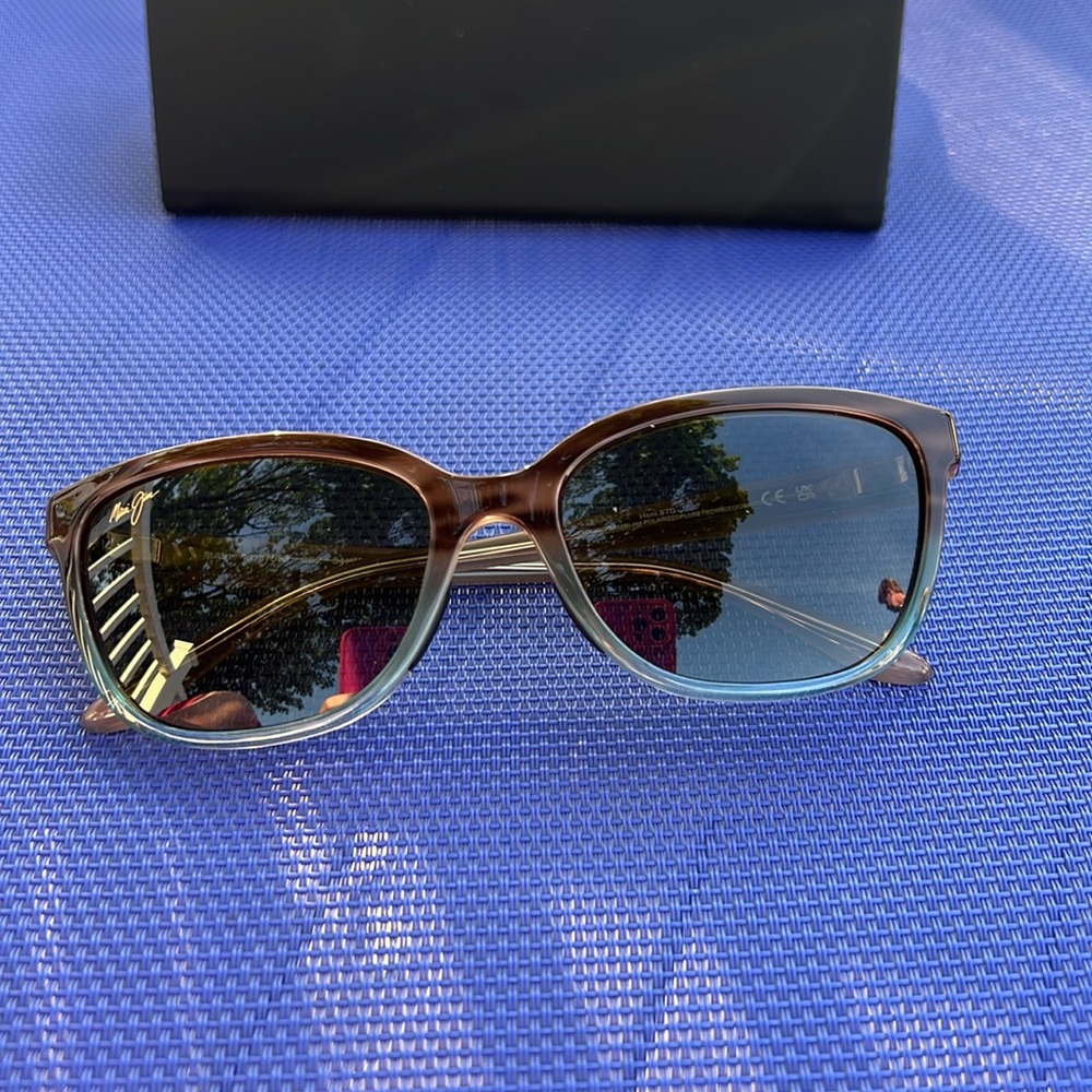 Brand New Maui Jim Havana Havana-Bronze Sunglasses
